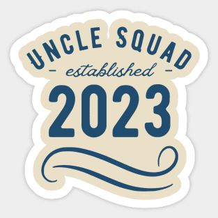 Uncle Squad 2023 New Uncle Design Sticker